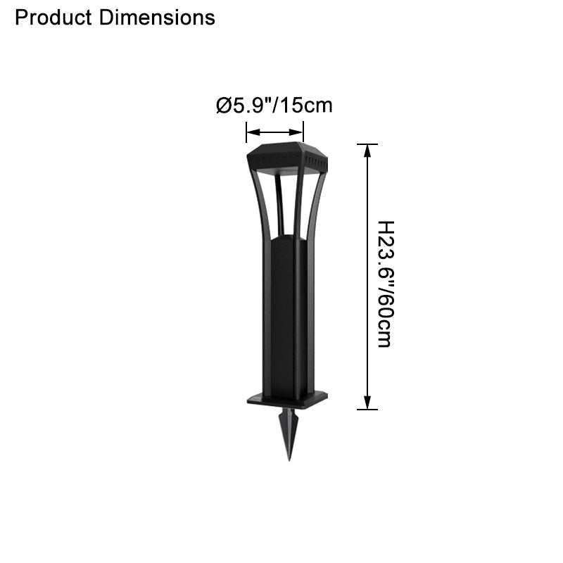 WOW Hardwired Bollard Light-wow9053