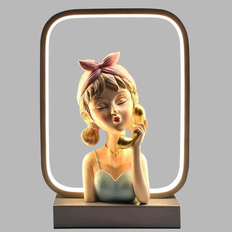 LED Cartoon Girl Lamp