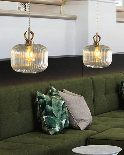 WOW Reeded Glass Pendant Light-wow2264