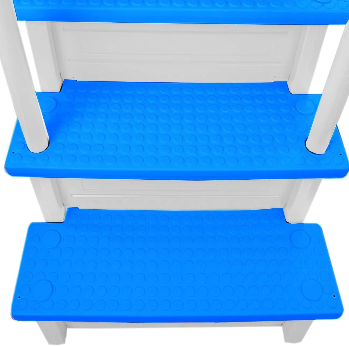 Select Anti-Slip in-Pool Steps | Gray | for Above Ground Swimming Pools | Can Mount to Decks 48