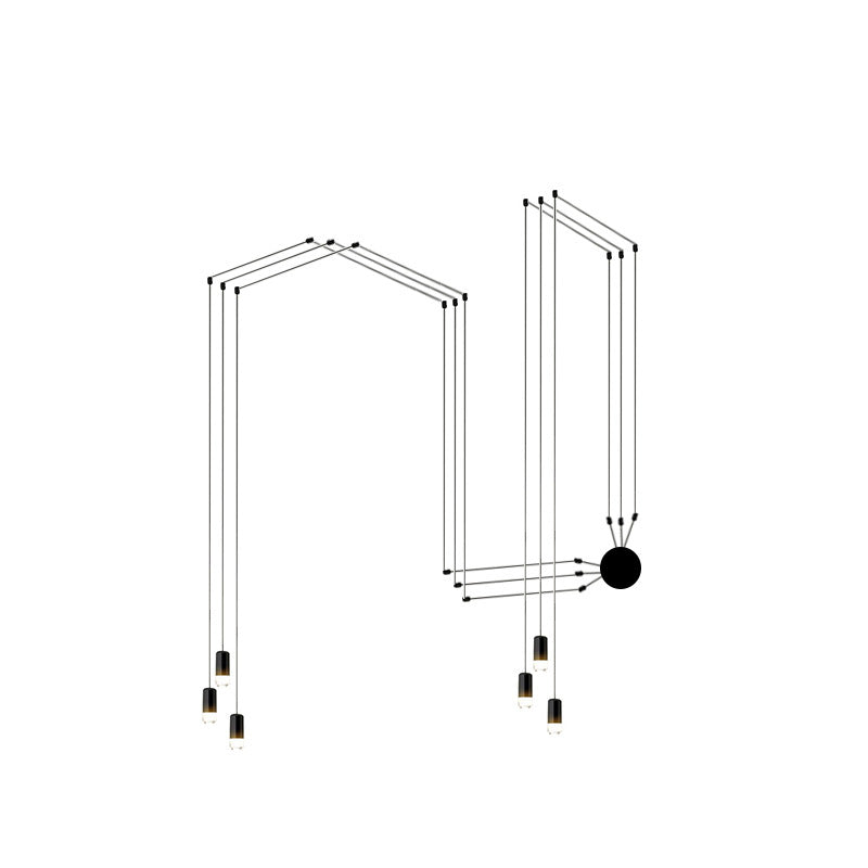 WOW Spider Off Center Chandelier-wow2107
