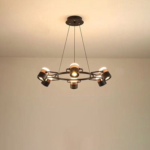 WOW Adjustable Rose Gold Round Chandelier-wow2645