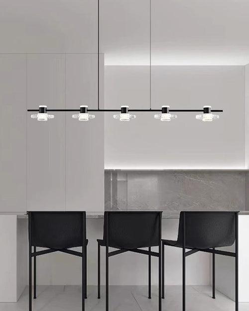 WOW Black Linear Chandelier-wow2222