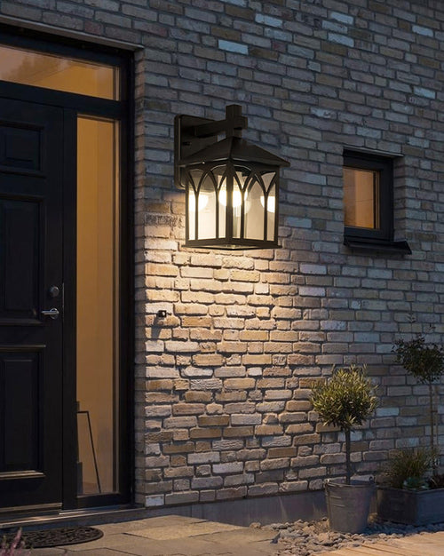 WOW Seeded Glass Outdoor Wall Light-wow9201