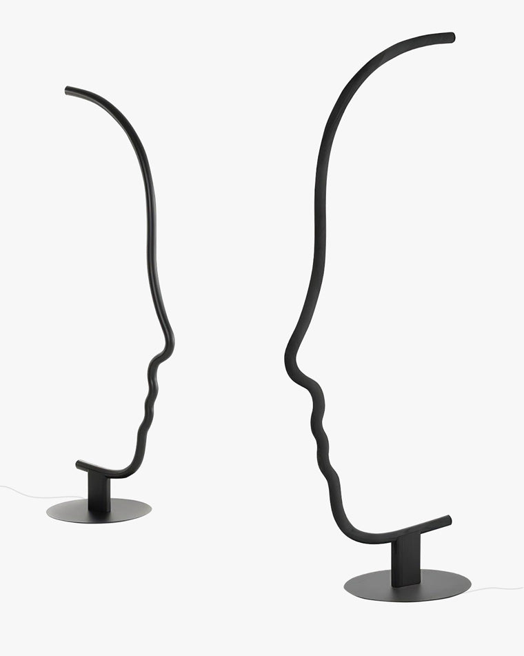 WOW Facial Profile Sculptural Floor Lamp-wow7002