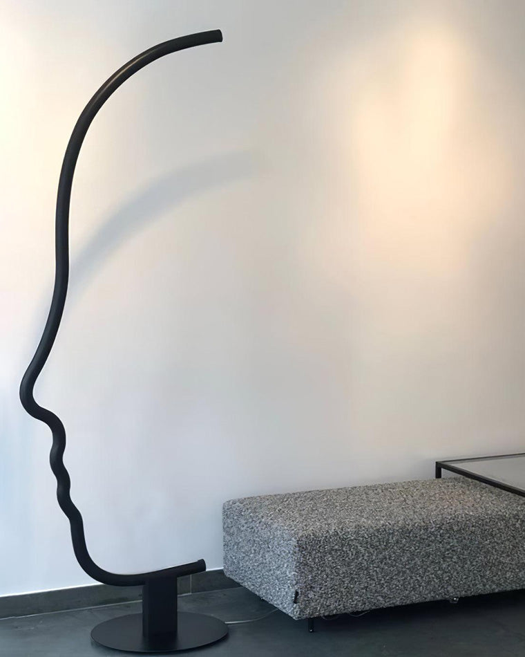 WOW Facial Profile Sculptural Floor Lamp-wow7002