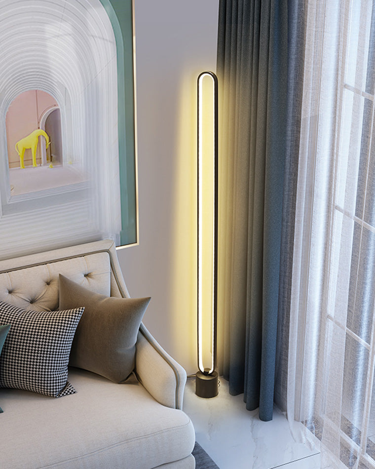WOW  Oval Skinny Corner Floor Lamp-wow7009