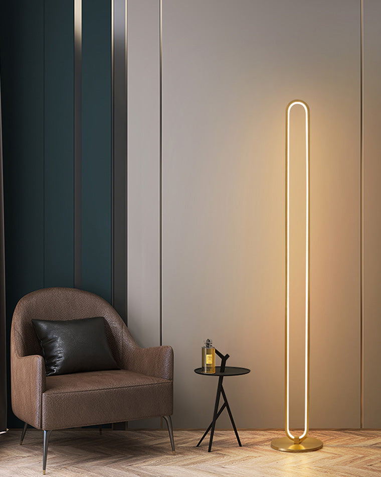 WOW  Oval Skinny Corner Floor Lamp-wow7009