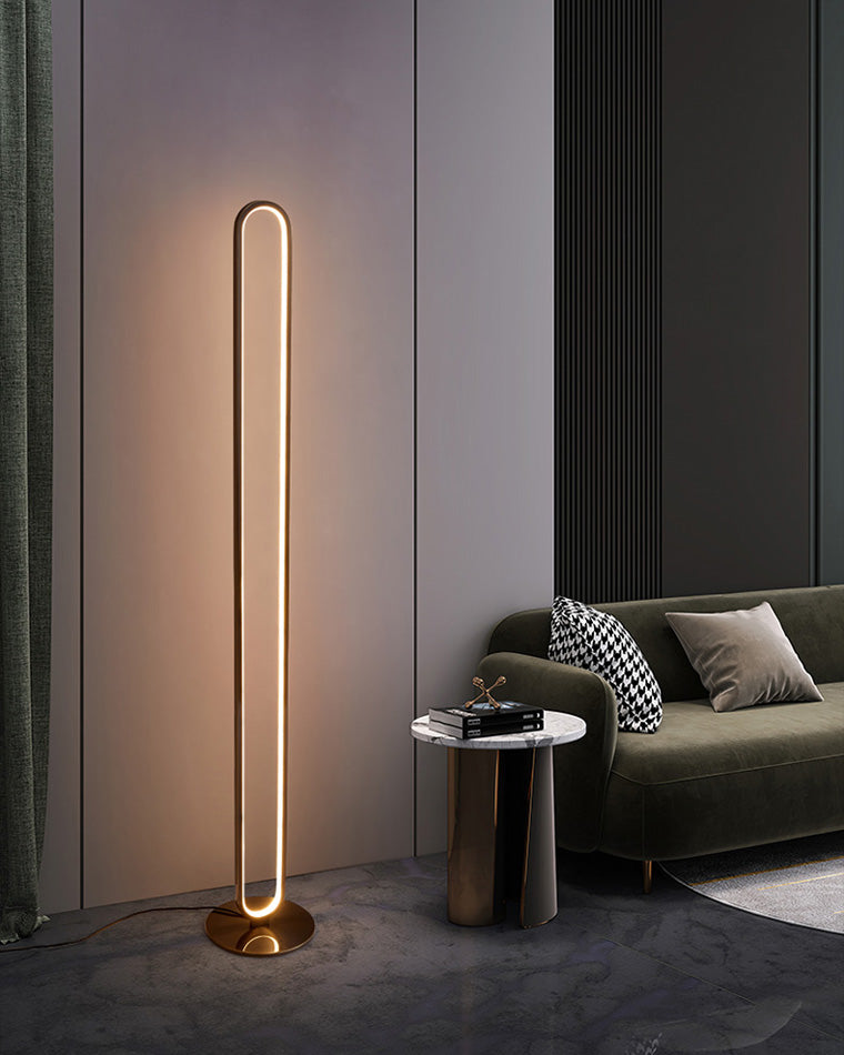 WOW  Oval Skinny Corner Floor Lamp-wow7009