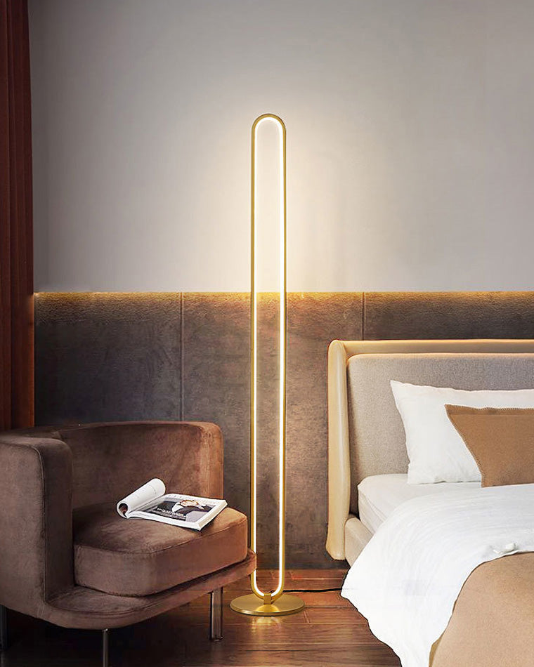 WOW  Oval Skinny Corner Floor Lamp-wow7009