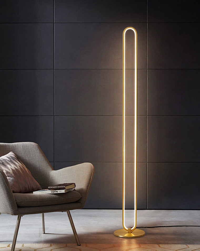 WOW  Oval Skinny Corner Floor Lamp-wow7009