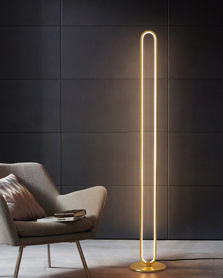 WOW  Oval Skinny Corner Floor Lamp-wow7009
