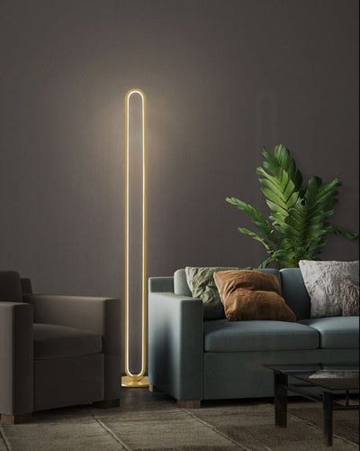 WOW  Oval Skinny Corner Floor Lamp-wow7009