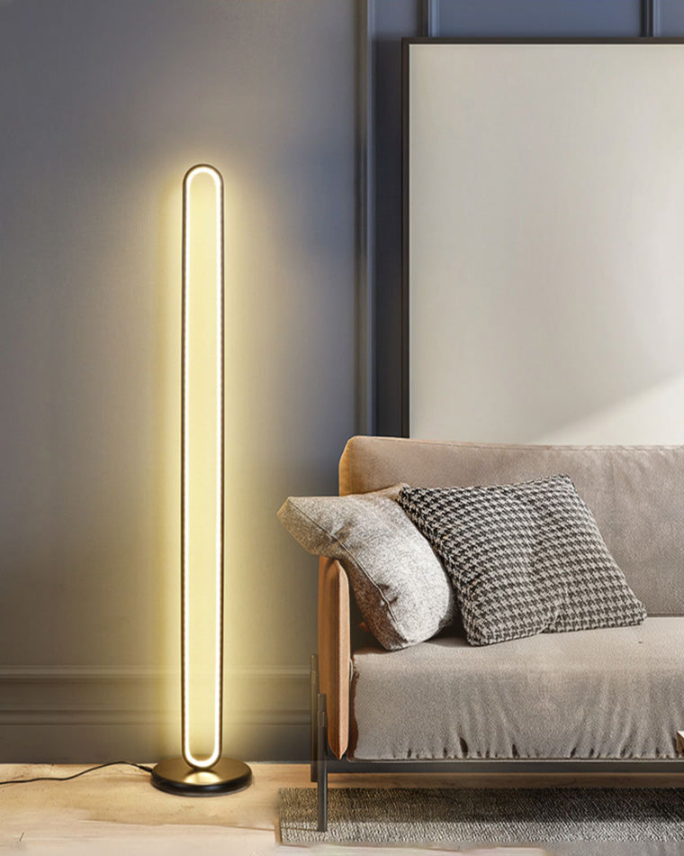 WOW  Oval Skinny Corner Floor Lamp-wow7009