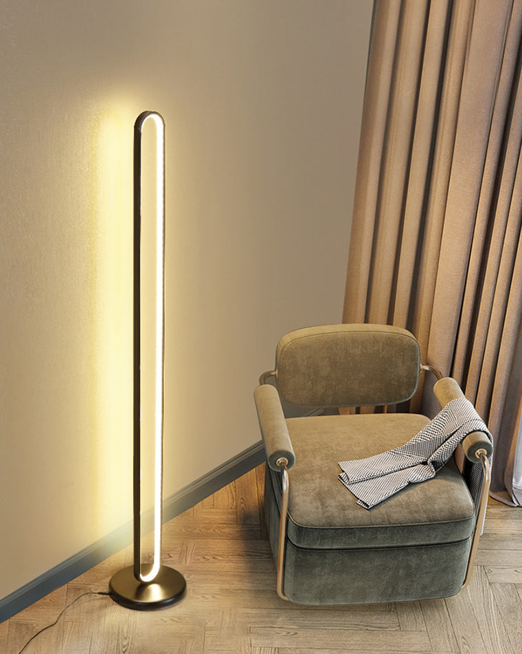 WOW  Oval Skinny Corner Floor Lamp-wow7009