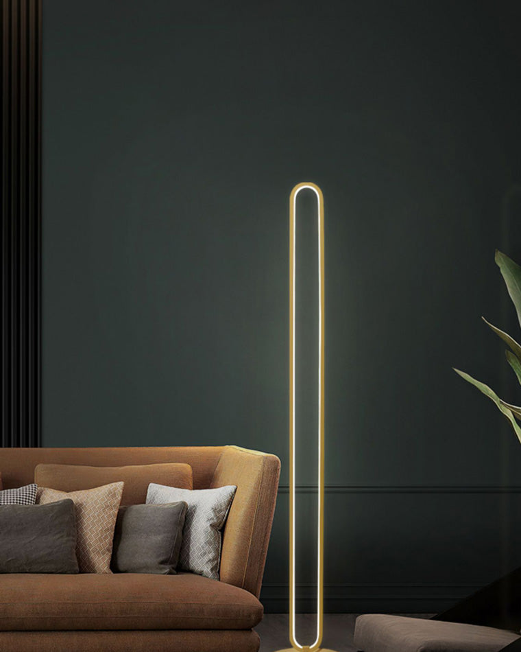 WOW  Oval Skinny Corner Floor Lamp-wow7009