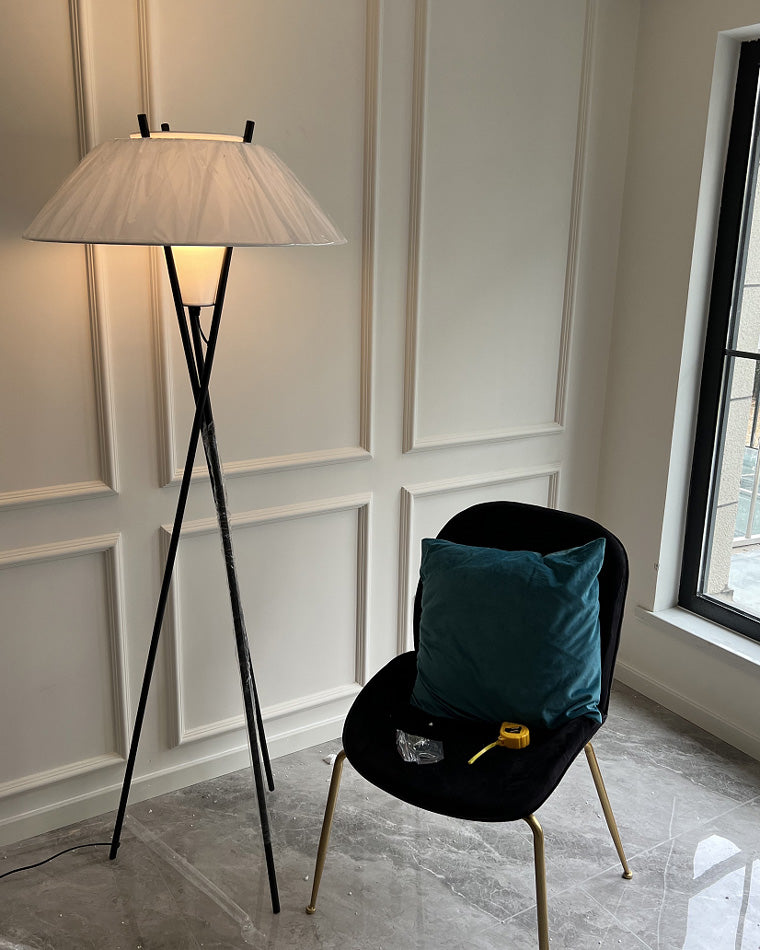 WOW Japandi Cone Tripod Floor Lamp-wow7019