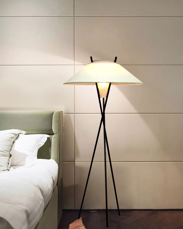 WOW Japandi Cone Tripod Floor Lamp-wow7019