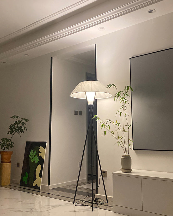 WOW Japandi Cone Tripod Floor Lamp-wow7019