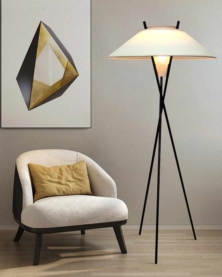 WOW Japandi Cone Tripod Floor Lamp-wow7019
