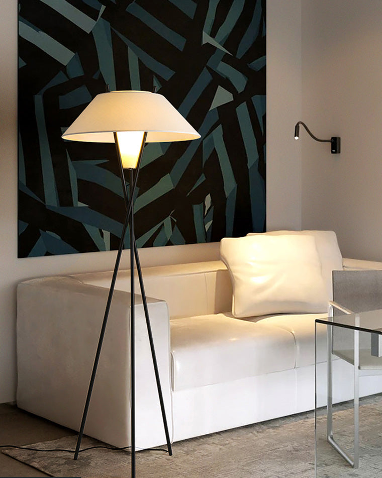 WOW Japandi Cone Tripod Floor Lamp-wow7019
