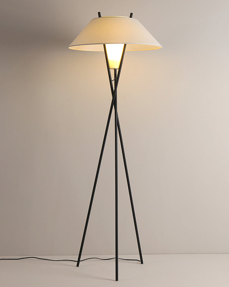 WOW Japandi Cone Tripod Floor Lamp-wow7019