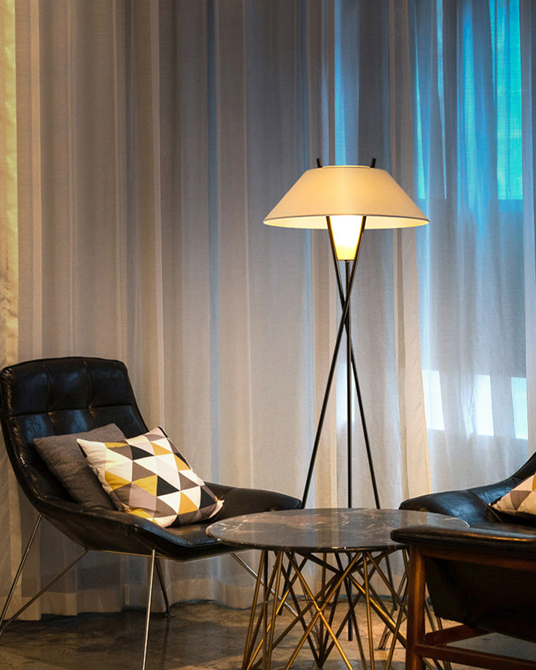 WOW Japandi Cone Tripod Floor Lamp-wow7019