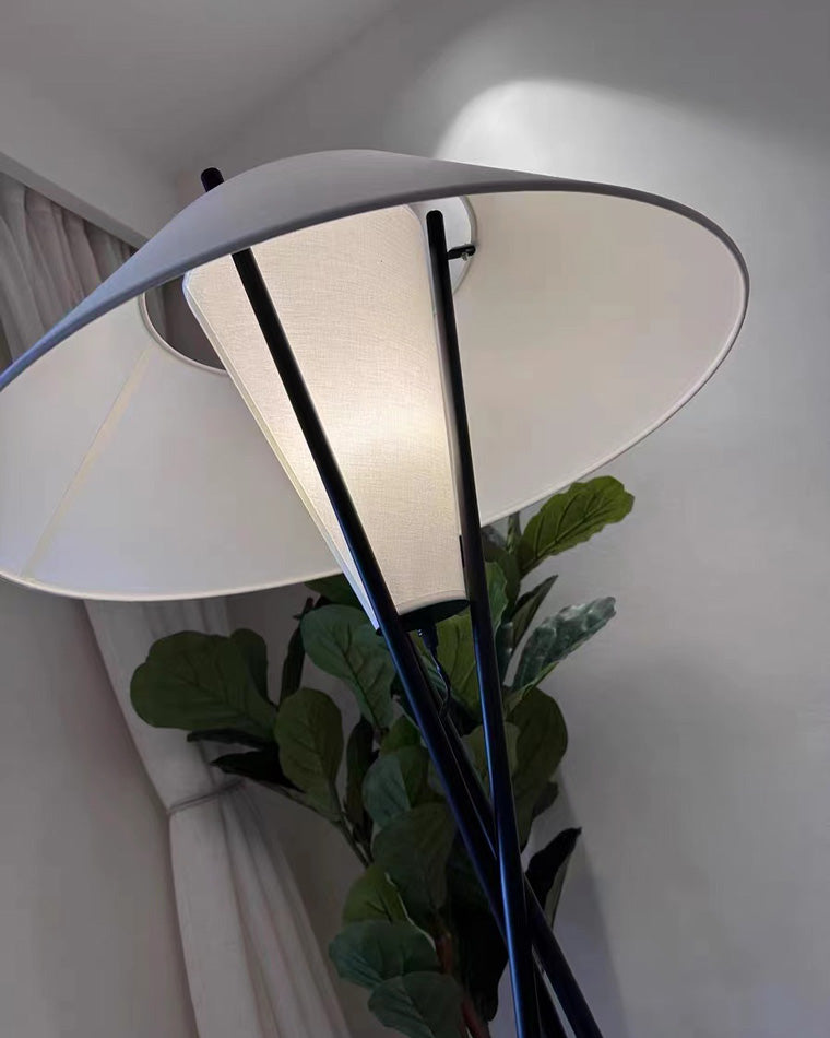 WOW Japandi Cone Tripod Floor Lamp-wow7019