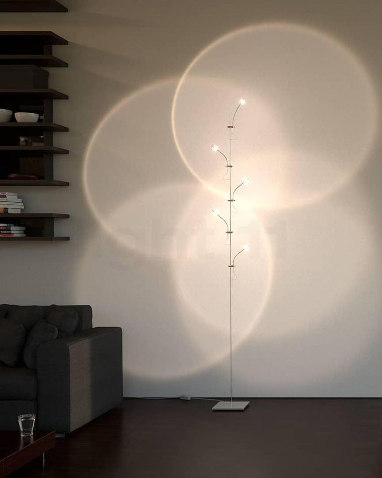 WOW 5-head Halo Projector Tree Floor Lamp-wow7020