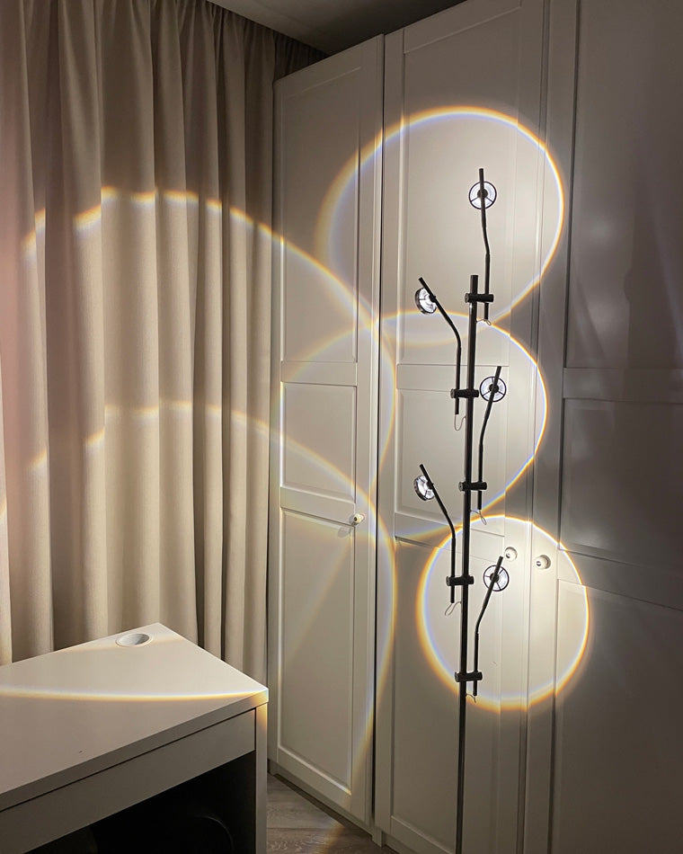 WOW 5-head Halo Projector Tree Floor Lamp-wow7020