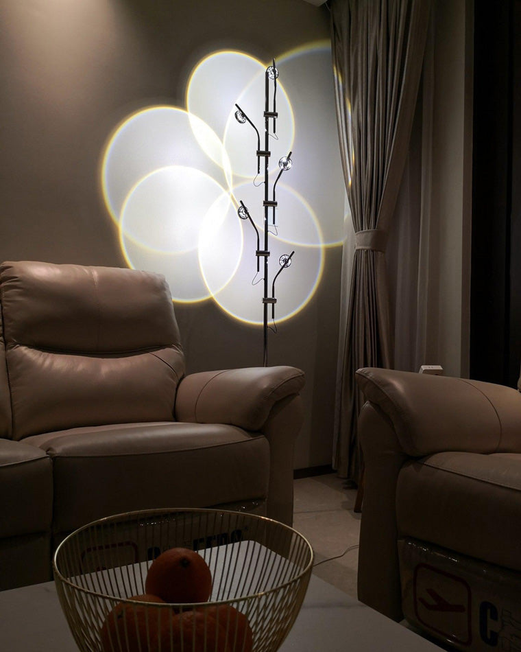 WOW 5-head Halo Projector Tree Floor Lamp-wow7020