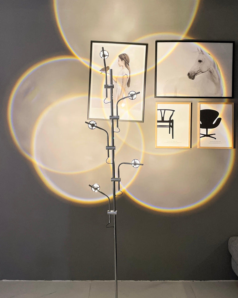 WOW 5-head Halo Projector Tree Floor Lamp-wow7020