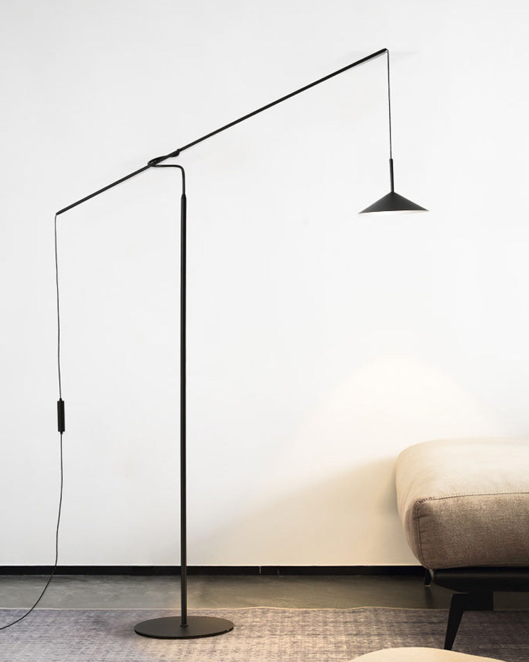 WOW Cantilever Reading Floor Lamp over the Couch-wow7025