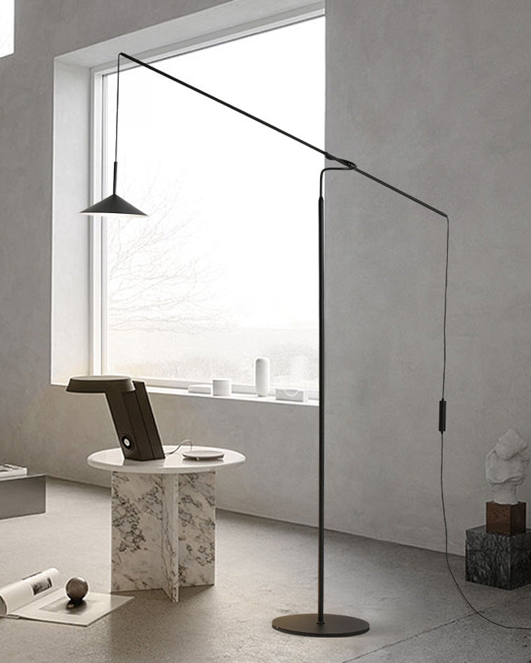 WOW Cantilever Reading Floor Lamp over the Couch-wow7025