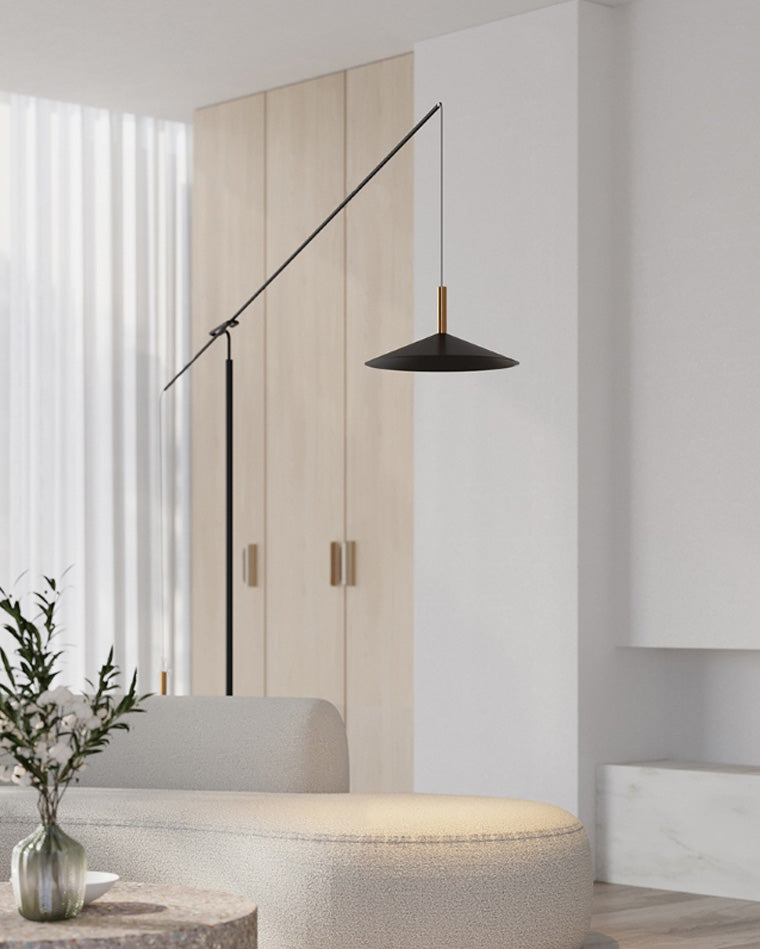 WOW Cantilever Reading Floor Lamp over the Couch-wow7025