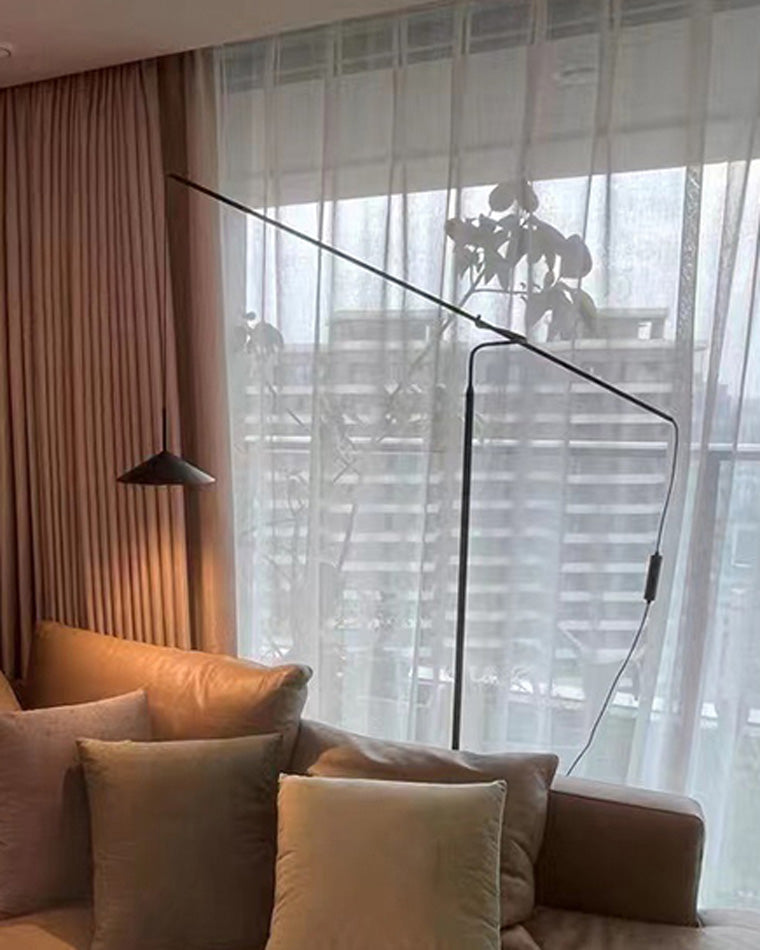 WOW Cantilever Reading Floor Lamp over the Couch-wow7025