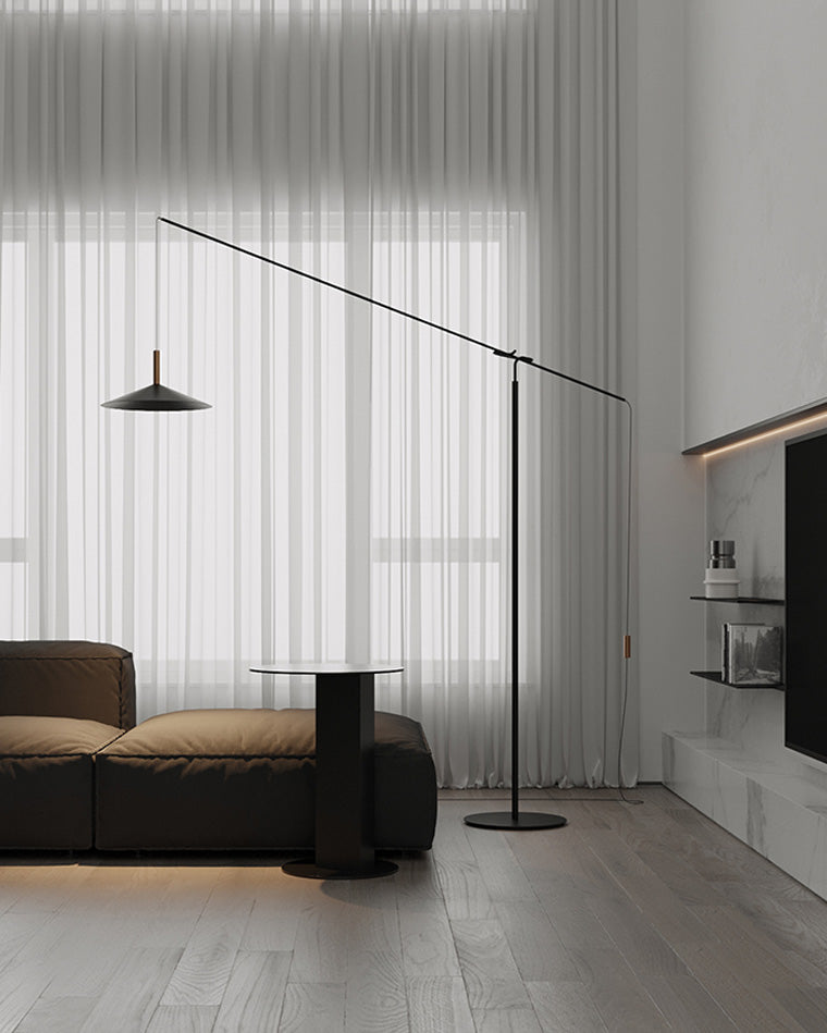 WOW Cantilever Reading Floor Lamp over the Couch-wow7025