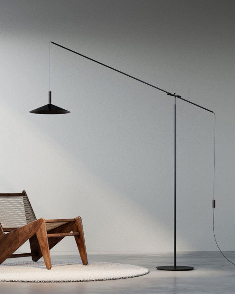 WOW Cantilever Reading Floor Lamp over the Couch-wow7025