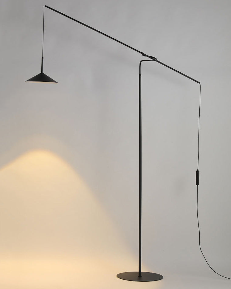 WOW Cantilever Reading Floor Lamp over the Couch-wow7025