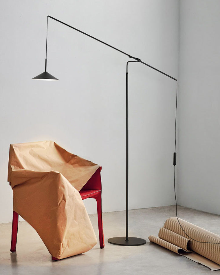 WOW Cantilever Reading Floor Lamp over the Couch-wow7025