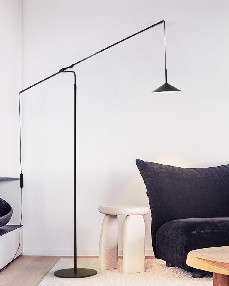 WOW Cantilever Reading Floor Lamp over the Couch-wow7025