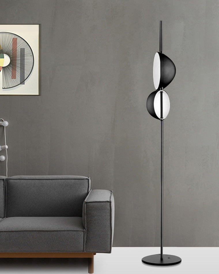 WOW 2-bulb Semi-Globe Floor Lamp-wow7026