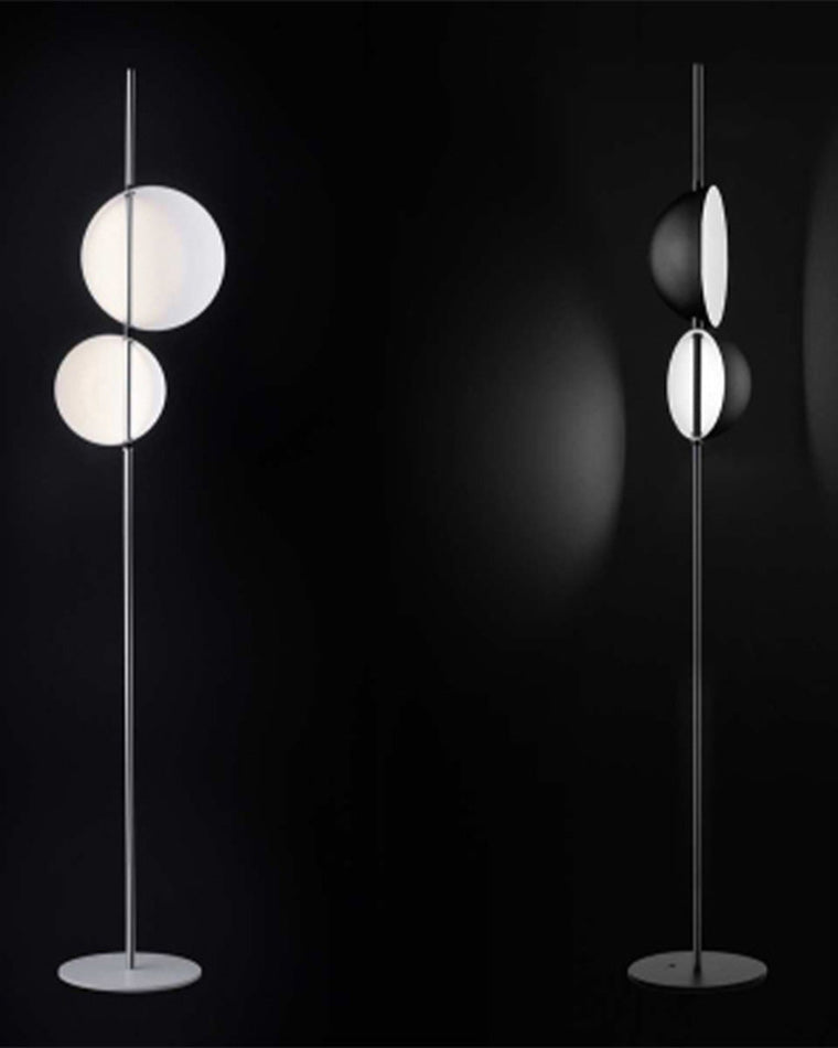WOW 2-bulb Semi-Globe Floor Lamp-wow7026