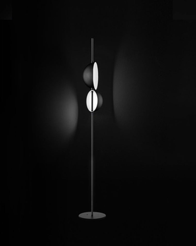 WOW 2-bulb Semi-Globe Floor Lamp-wow7026