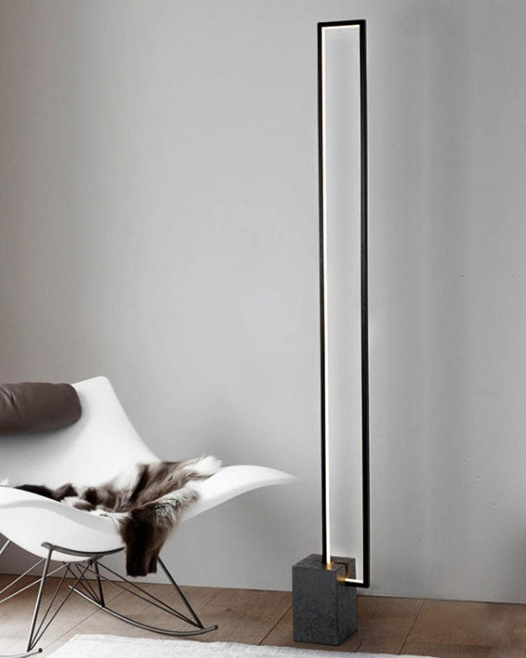 WOW Rectangular LED Marble Floor Lamp-wow7039