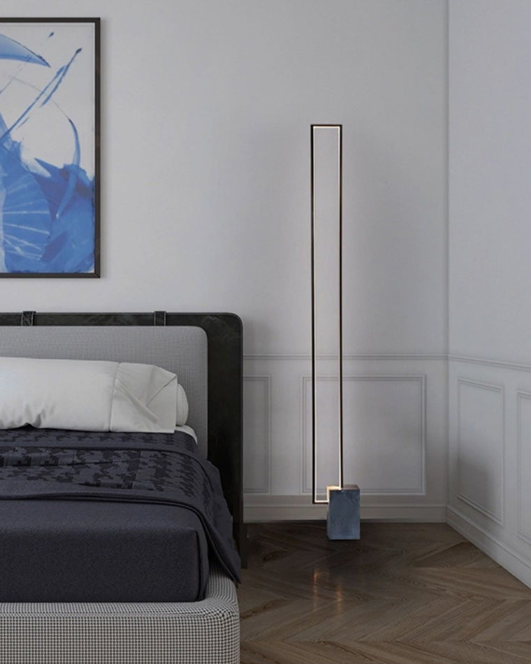 WOW Rectangular LED Marble Floor Lamp-wow7039