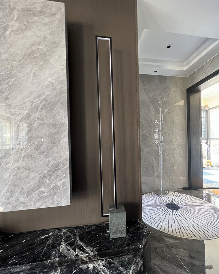 WOW Rectangular LED Marble Floor Lamp-wow7039