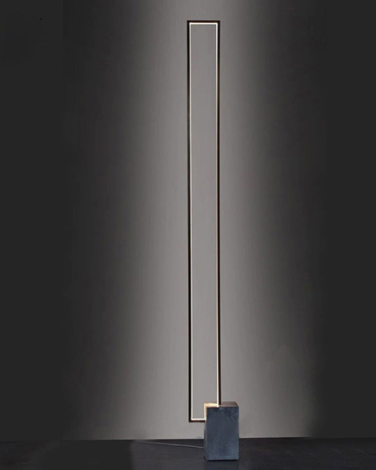 WOW Rectangular LED Marble Floor Lamp-wow7039