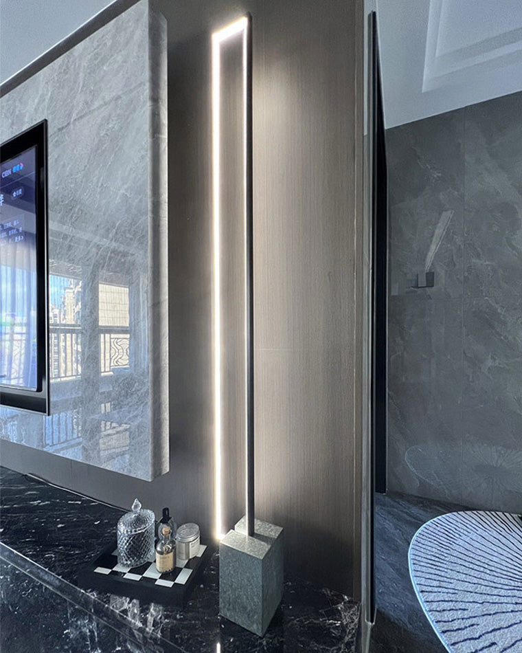 WOW Rectangular LED Marble Floor Lamp-wow7039