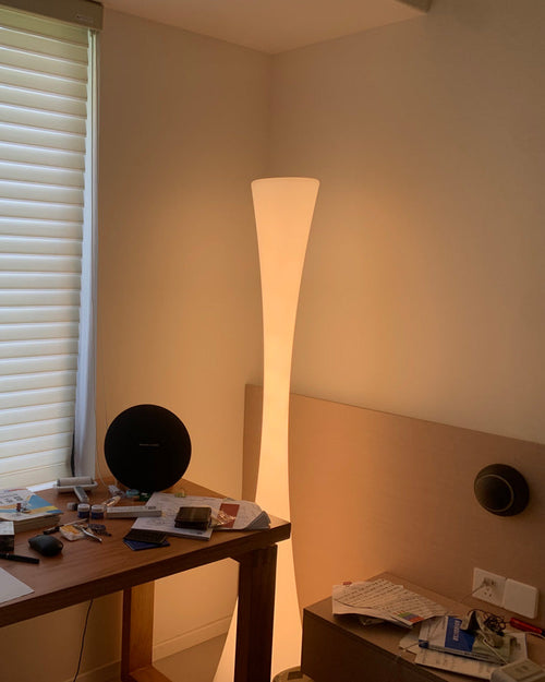 WOW Tall Cylinder Floor Lamp with Hue Dimmer-wow7043